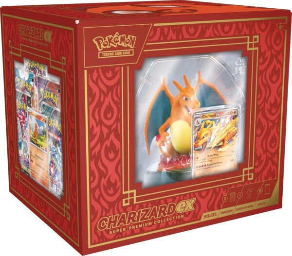 Pokémon TCG: Paradox Fury Premium Collection (1 Oversize Promo Card, 3 Promo Cards & 7 Booster Packs)